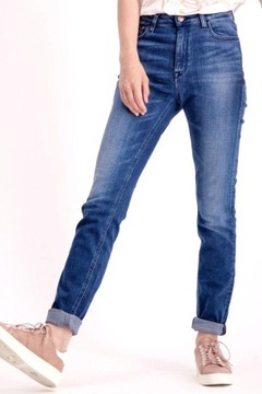 TOMMY HILFIGER JEANS spodnie SKINNY wysokie- 27_32