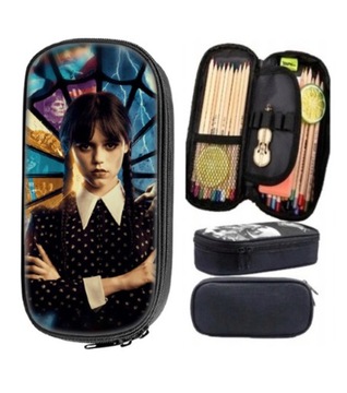 WIELOFUNKCYJNY ROZKŁADANY PIÓRNIK WEDNESDAY ADDAMS JENNA ORTEGA 5 WZORÓW