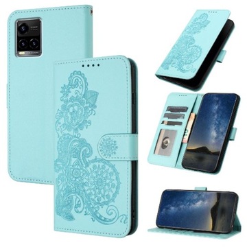 Flip Etui Dla VIVO Y33S Z Podstawką Na Karty Flip Folio Book Zapięcie Ze