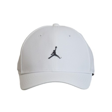 Czapka bejsbolowa Air Jordan Logo Jumpman Rise Cap White FD5186-100