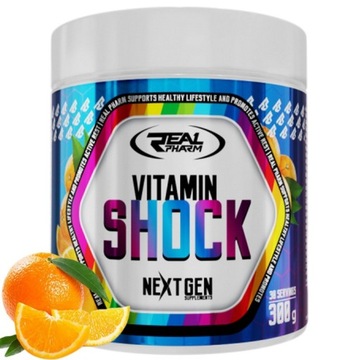 Witaminy Real Pharm Vitamin Shock 300g w proszku