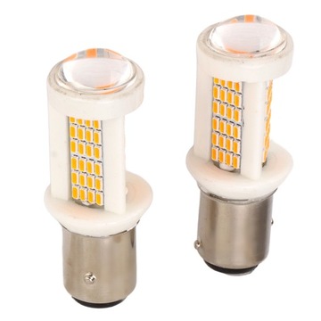 1 пара светодиодных ламп указателя поворота, 1000 лм, лампа высокой яркости