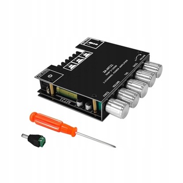 Модуль усилителя мощности звука 50 Вт×2 100 Вт ZK-MT21