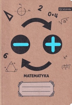 ZESZYT TEMATYCZNY A5 60 KARTEK W KRATKĘ MATEMATYKA