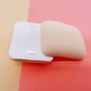 2pcs Makeup Puff Synthetic Sponge Soft Wet Dry Use