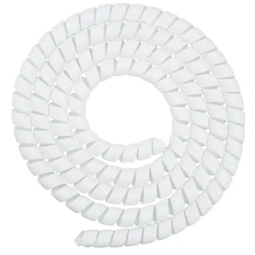 КАБЕЛЬНЫЙ ОРГАНАЙЗЕР ГИБКАЯ МАСКА КРЫШКА КАБЕЛЬНАЯ КРЫШКА СПИРАЛЬ 2м