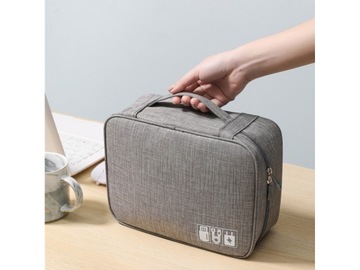 СУМКА-ОРГАНИЗАТОР ДЛЯ ПУТЕШЕСТВИЯ ДЛЯ ЗАРЯДНЫХ УСТРОЙСТВ И КАБЕЛЕЙ