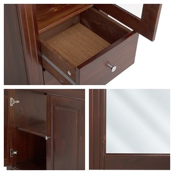 Деревянная мебель для ванной комнаты Retro 85