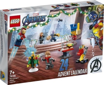KLOCKI LEGO SUPER HEROES 76196 MARVEL KALENDARZ ADWENTOWY