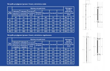DRZWI DREWNIANE POLSKIE SUROWE RADEX LOFT XI 80
