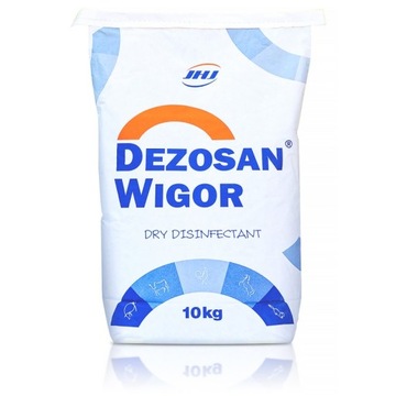 DEZOSAN WIGOR 10kg preparat do SUCHEJ dezynfekcji | Obory Stajnie Kurniki