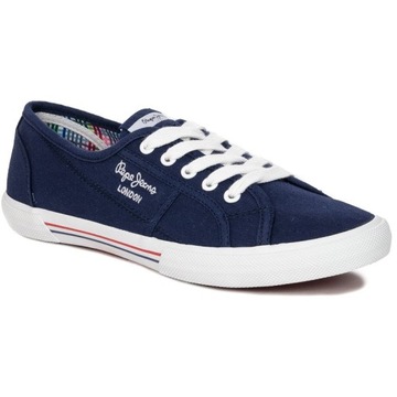 BUTY PEPE JEANS ABERLADY ECOBASS PLS31193 1 TENISÓWKI DAMSKIE -40%