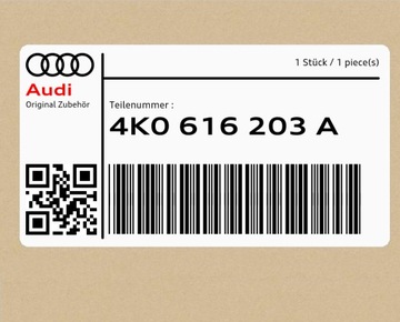 zasobnik ciśnienia lewo Audi A6 A7 RS6 RS7