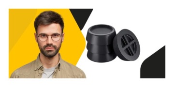 Антивибрационные накладки для посудомоечных машин резиновые антивибрационные коврики 4 шт.