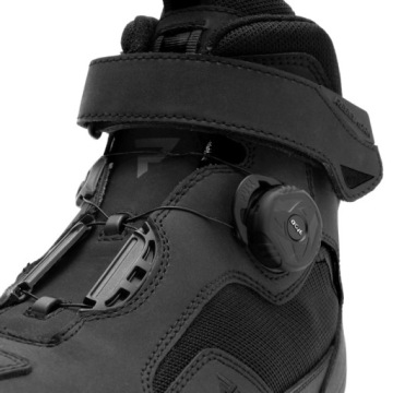 Мужская мотоциклетная обувь Rebelhorn Spark II Black Black