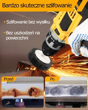 АБРАЗИВНЫЕ ДИСКОВ «НЕГРО» ДЛЯ УДАЛЕНИЯ РЖАВЧИКИ НЕТКАНАЯ ТКАНЬ 50 100 125 НАБОР ИЗ 6 ШТ.