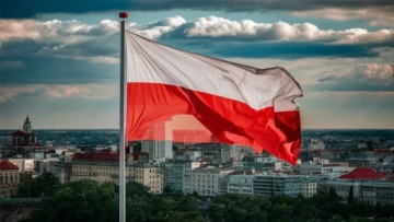 Флаг Польши Национальные цвета Польши 150x90см STRONG POLISH ПРОИЗВОДИТЕЛЬ