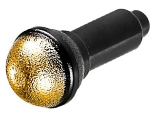 LEGO Black Microphone Mikrofon 90370pb03 1szt