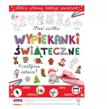 WYPIEKANKI z Folii Termokurczliwej ŚWIĄTECZNE Maxi