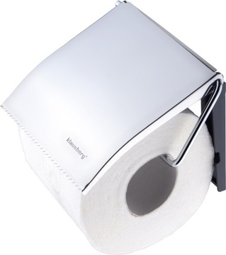UCHWYT WIESZAK NA PAPIER TOALETOWY WC KLAPKA STAL