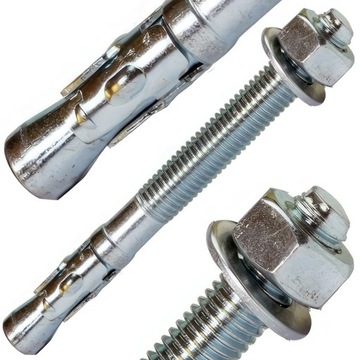 KOTWA STALOWA PIERŚCIENIOWA EKSPRESOWA MECHANICZNA WBIJANA DO BETONU 14X170