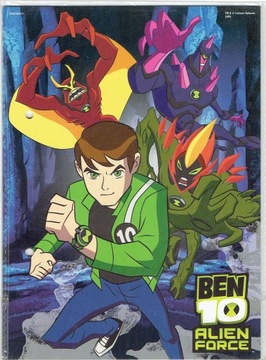 Wkład do segregatora A5 Karteczki Ben 10 wzór 2