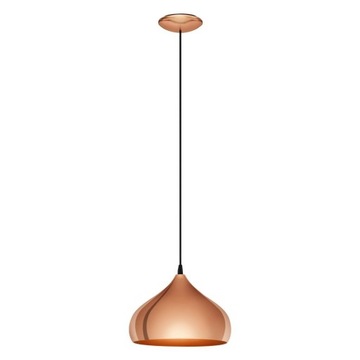 Lampa wisząca Eglo Hapton miedziany E27 60W