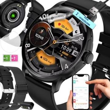 Chytré Hodinky Hodinky Polské Menu Pl Hovory Sport Puls 2 Řemínky Amoled