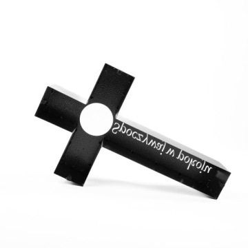 МОГИЛЬНЫЙ СВЕТИЛЬНИК С КРЕСТОМ ДЛЯ ВСЕХ СВЯТЫХ ЭЛЕГАНТНАЯ ПАМЯТНАЯ СВЕЧА