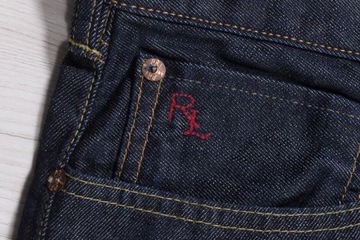 POLO RALPH LAUREN SPODNIE JEANSY RETRO 42/32