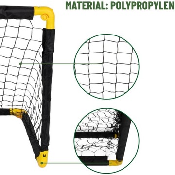 МИНИ-ФУТБОЛЬНЫЕ ВОРОТА С СЕТКОЙ 55x44x44 СМ UMBRO