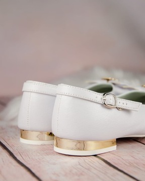 Туфли для причастия для девочек KBD-805 - Размер: 34 -