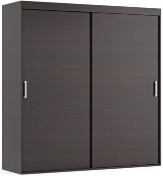 Szafa przesuwna 2-drzwiowa AGENA 130X245cm NA WYMIAR +4 półki