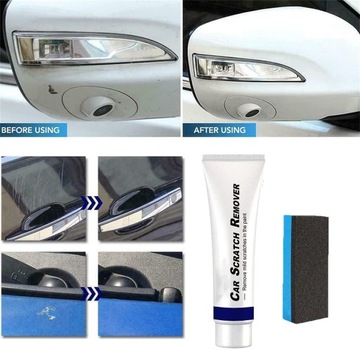 НАБОР ДЛЯ УДАЛЕНИЯ ЦАРАПИН ПАСТА С Губкой - 80г