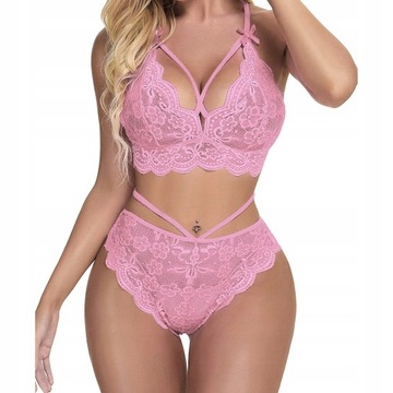 Bielizna erotyczna Sexy Koronkowy biustonosz Panty