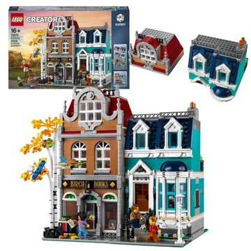 LEGO Creator Expert 10270 Трехэтажный книжный магазин Многоквартирный дом Модульное здание