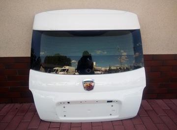 Klapa tył tylna FIAT 500 ABARTH biała kpl.ŁADNA