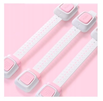 BABYHOOD ZESTAW 3X ZABEZPIECZEŃ ZAMKÓW UNIWRSALNE