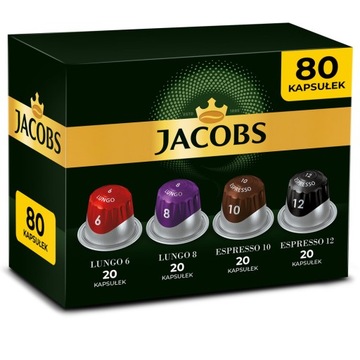 Kapsułki Jacobs do Nespresso 80 szt.