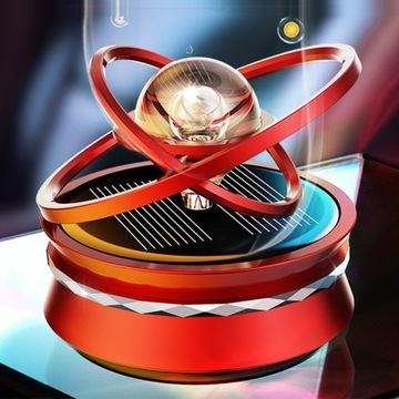 Aromabox Aromaterapia samochodowa Solarna wisząca kula 360 stopni