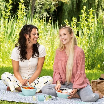 XAVAX Lunchbox Контейнер для еды 2 отделения / 1,4л