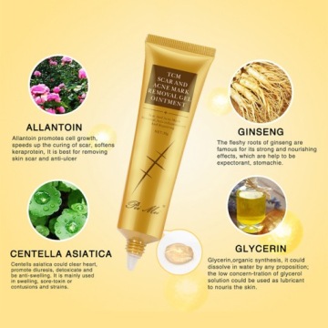 средство для удаления старых шрамов на участке ноги