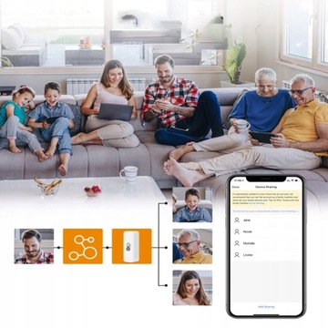 Датчик температуры и влажности Wi-Fi TUYA TH02