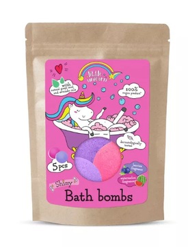 My Unicorn kule musujące do kąpieli 5x50g