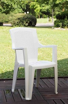 MOCNE Włoskie Krzesło ogrodowe EDEN 3kolory RATTAN