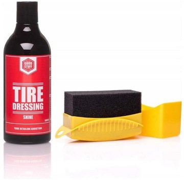 GOOD STUFF TIRE DRESSING SHINE + TIRE APPLICATOR