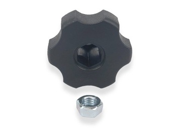 Гайка крепления ручки с гайкой М8 для багажника для велосипедов