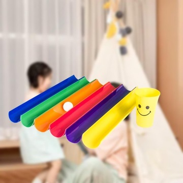 Pipeline Kit Gry grupowe Pipeline Challenge dla dorosłych Pole 10 Half Pipes