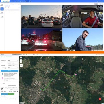 Автомобильная камера видеорегистратор SIM-карта GPS Dual ORLLO FORCE ONE 4G