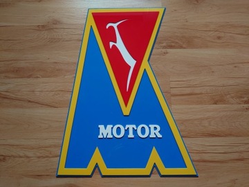 Herb Motor Lublin na ścianę prezent szyld dla fana klubu dla chłopaka męża